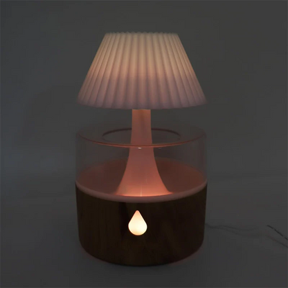 Compact Cool Mist USB Humidifier with Nightlight