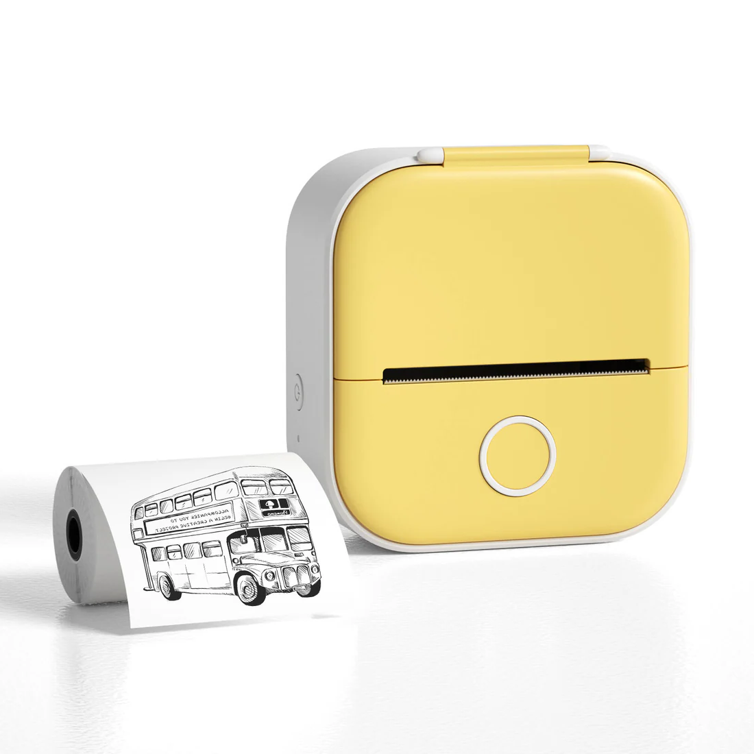 Compact Wireless Label Photo Printer for Home