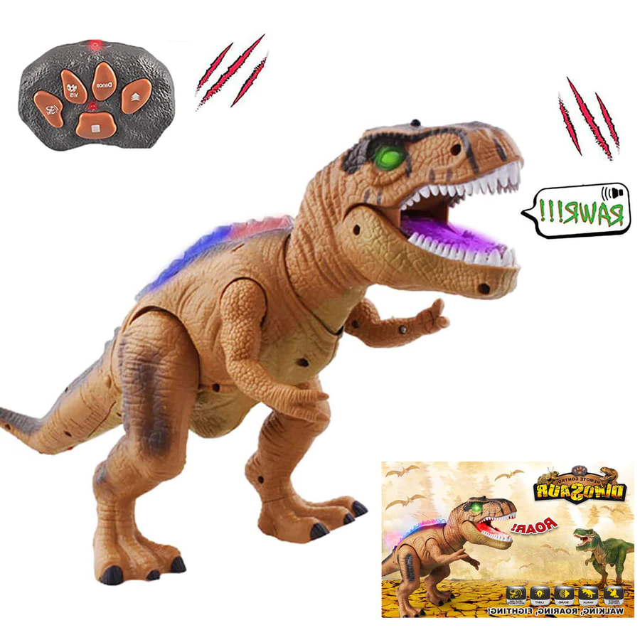 Fun LED Walking T-Rex Dinosaur Toy