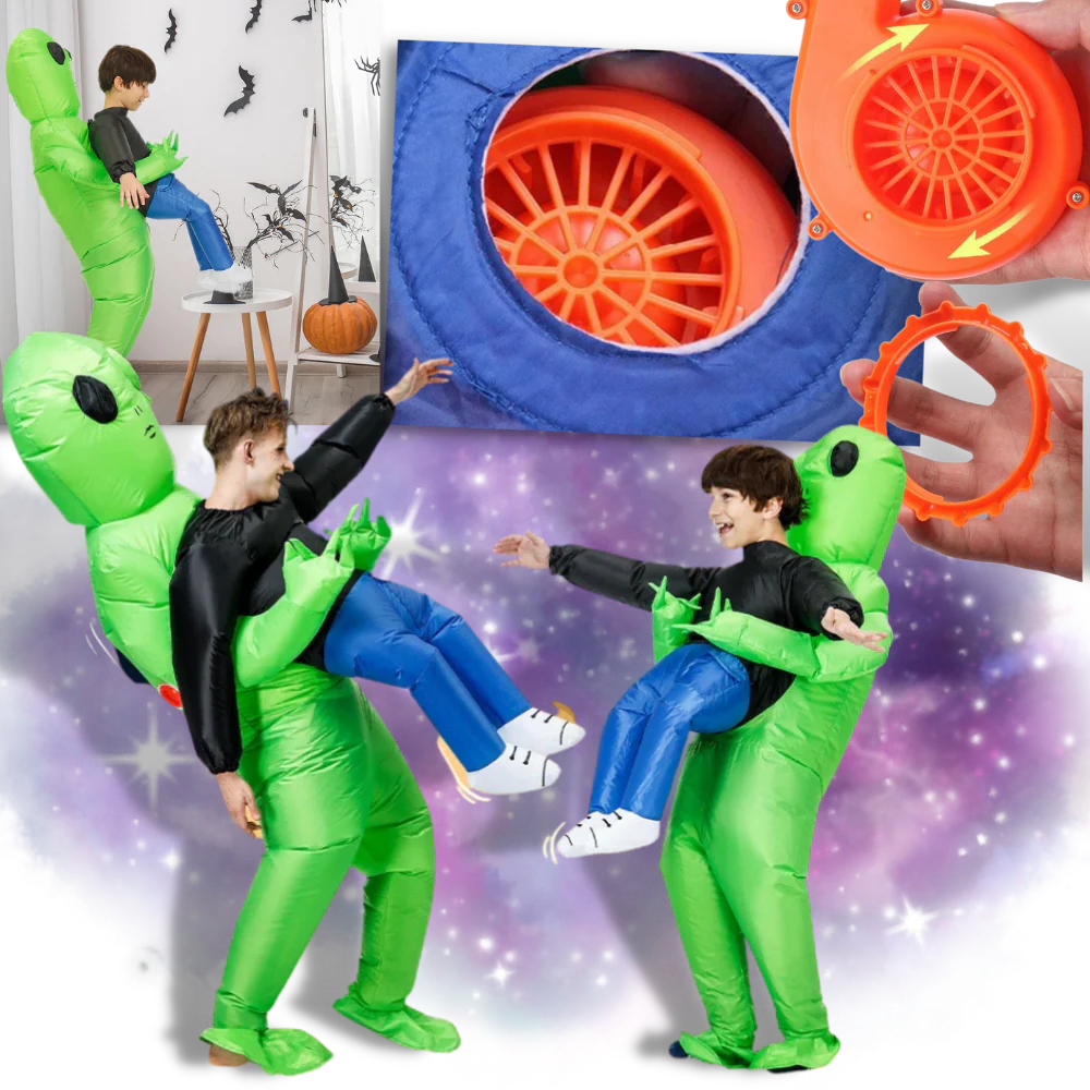 Fun Space Alien Inflatable Suit