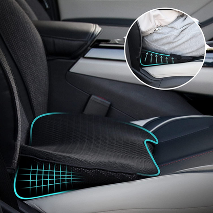 Comfortable Car Seat Cushion for Adults - Support Booster Pad