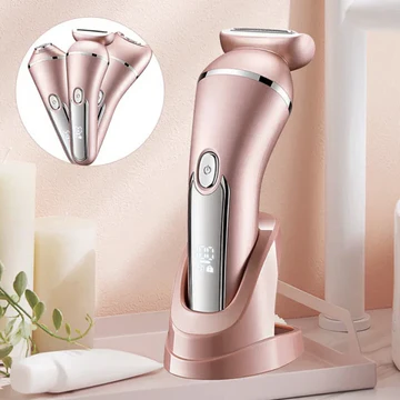 Portable 3-in-1 Wet Dry Lady Shaver - Halri