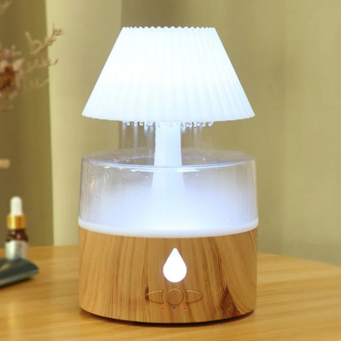 Compact Cool Mist USB Humidifier with Nightlight - Halri