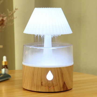 Compact Cool Mist USB Humidifier with Nightlight - Halri