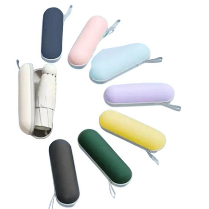 Compact Waterproof Folding Travel Umbrella