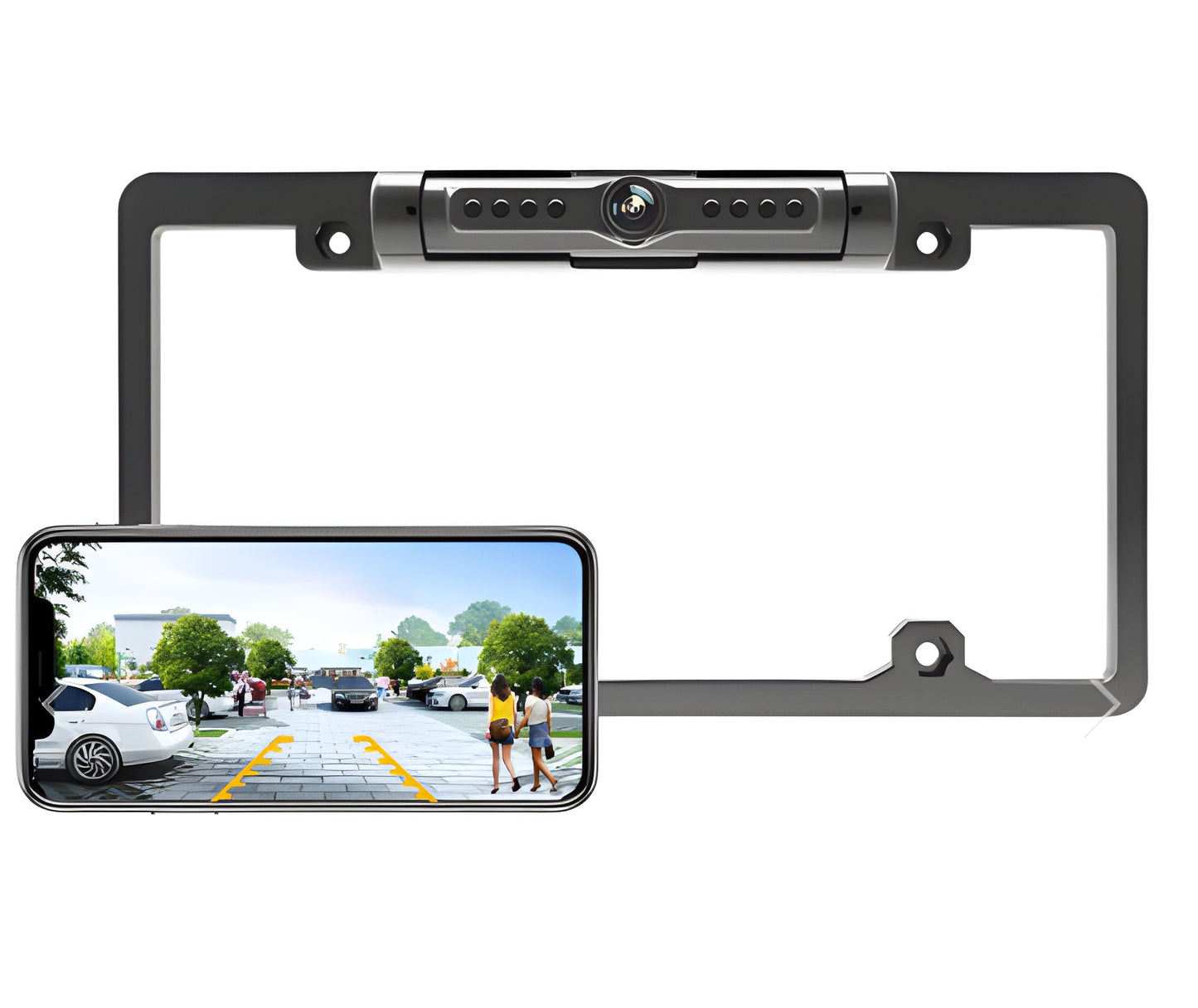 Rearview License Plate Reverse Camera - Halri
