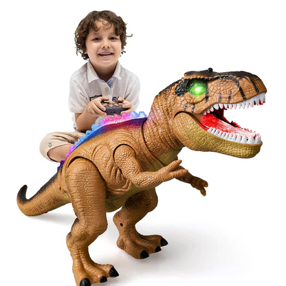 Fun LED Walking T-Rex Dinosaur Toy - Halri