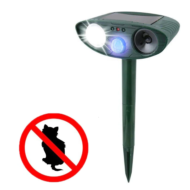 Outdoor Motion Activated Animal Repellent Device