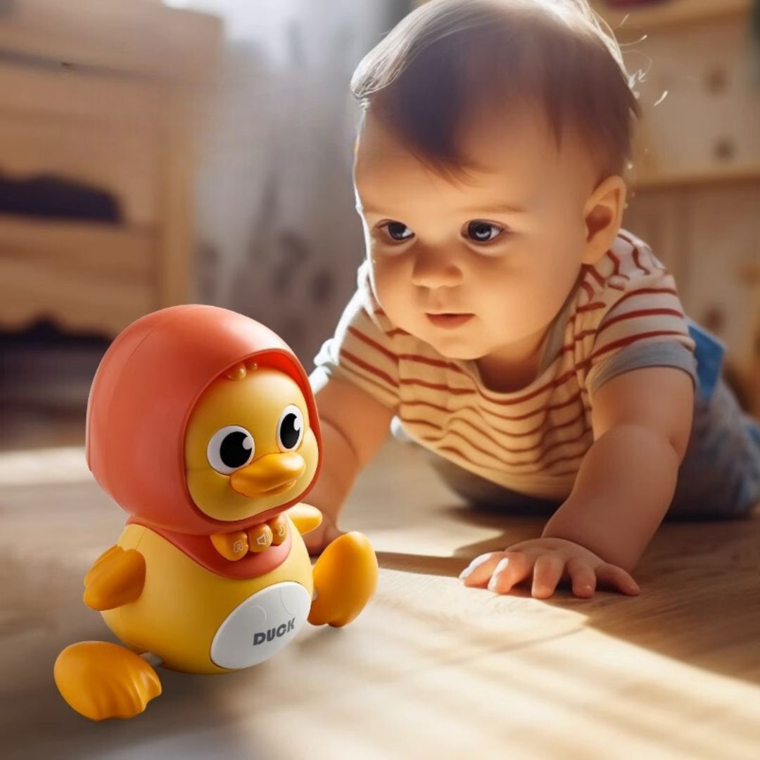 Cute Quacking Duck Family Figure Toy - Halri