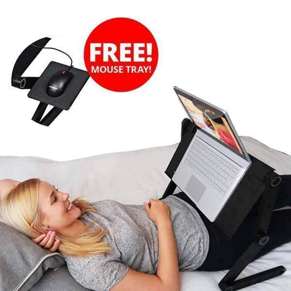Adjustable Height Compact Laptop Desk Stand