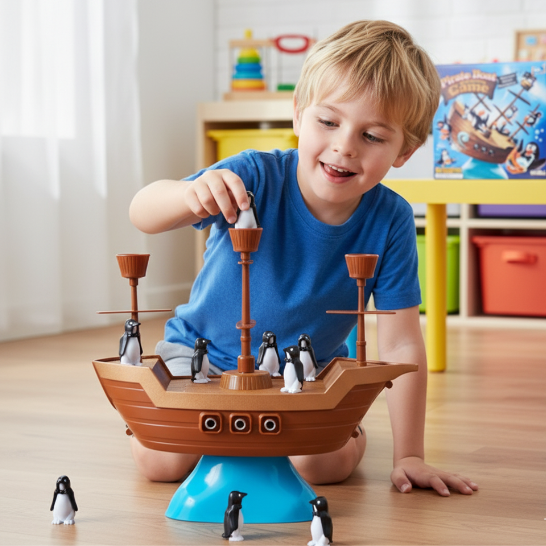 Fun Pirate Ship Balancing Toy - Halri