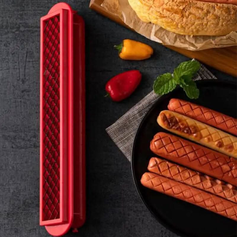 Easy Cut Hot Dog Slicer for Perfect Grilling - Halri