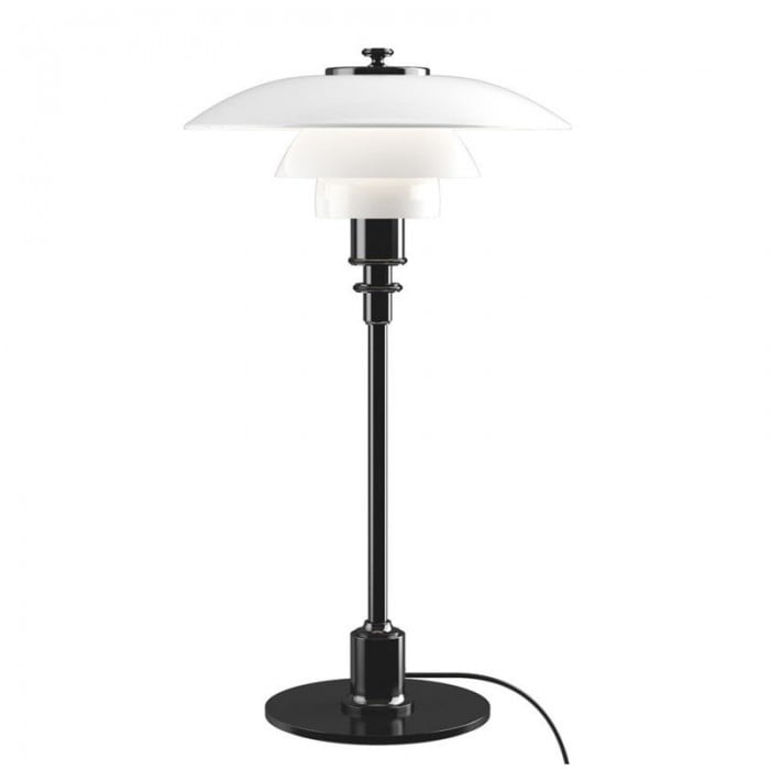 Stainless Steel Multilayer Glass Table Lamp Modern Design