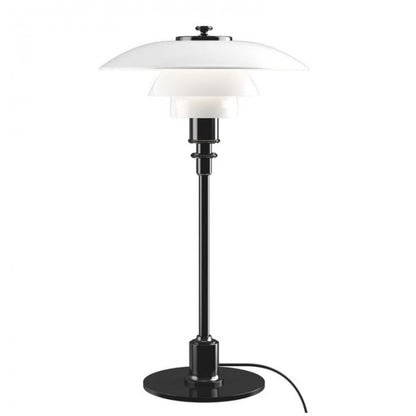 Stainless Steel Multilayer Glass Table Lamp Modern Design