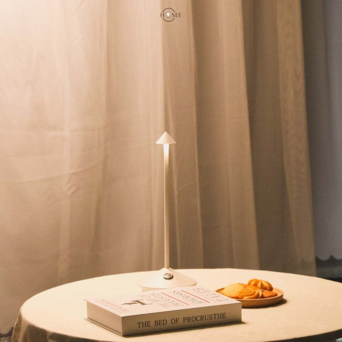 Modern Cordless LED Table Lamp Rechargeable Touch Dimmable
