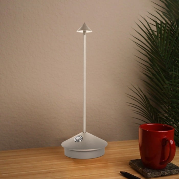 Modern Cordless LED Table Lamp Rechargeable Touch Dimmable