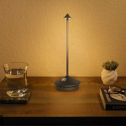 Modern Cordless LED Table Lamp Rechargeable Touch Dimmable