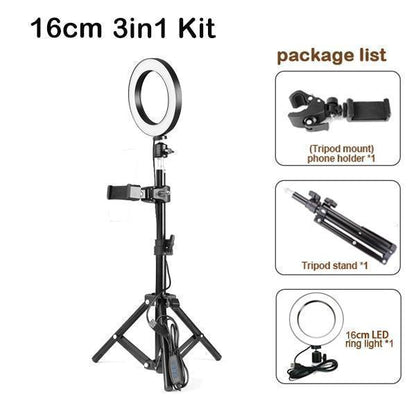 Bright LED Ring Light Kit