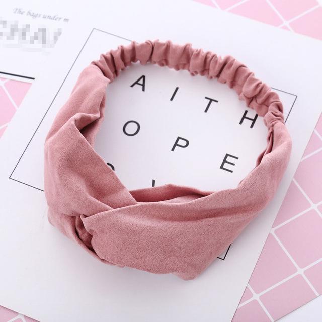 Classic Braided Suede Hairband