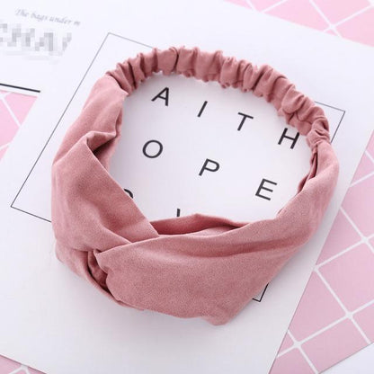 Classic Braided Suede Hairband