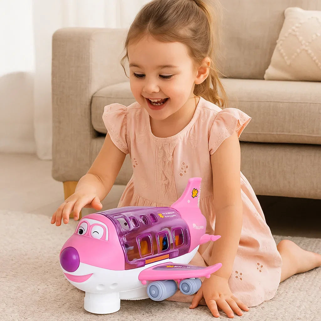 Fun Animated Flying Plane Toy