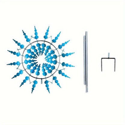 Modern Metal Outdoor Wind Chime Sculpture