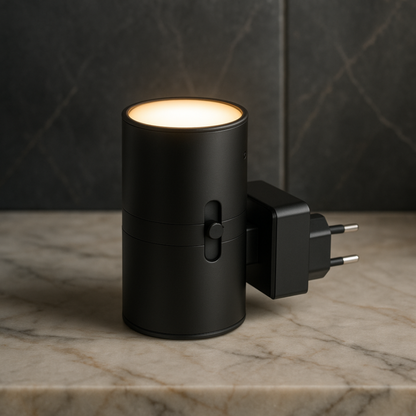 Simple Table Lamp – Bright Compact Bedroom Light - Halri