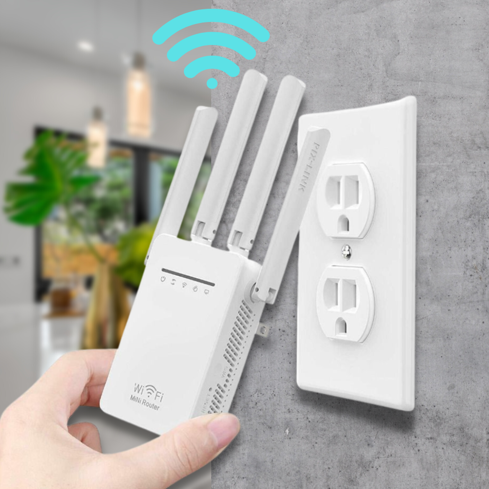 Strong WiFi Range Signal Booster Extender Device - Halri