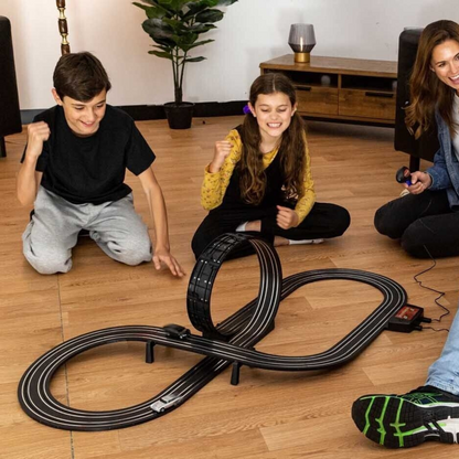 Fun 2 Player Racing Car Track Playset for Kids - Halri