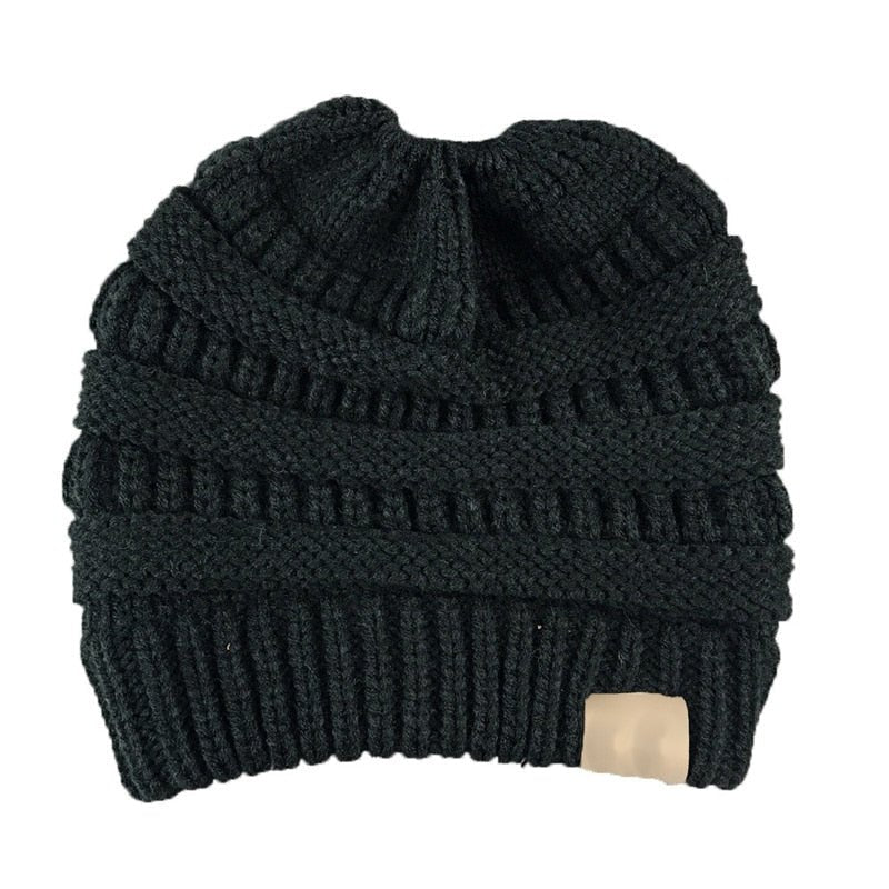 Slouchy Ponytail Winter Hat - Halri