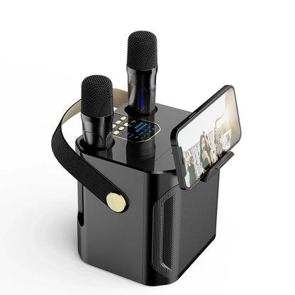 Compact Bluetooth Wireless Karaoke Speaker System