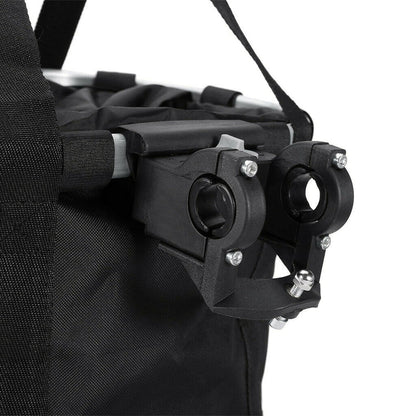 Collapsible Bike Front Basket for Dogs and Gear 5kg