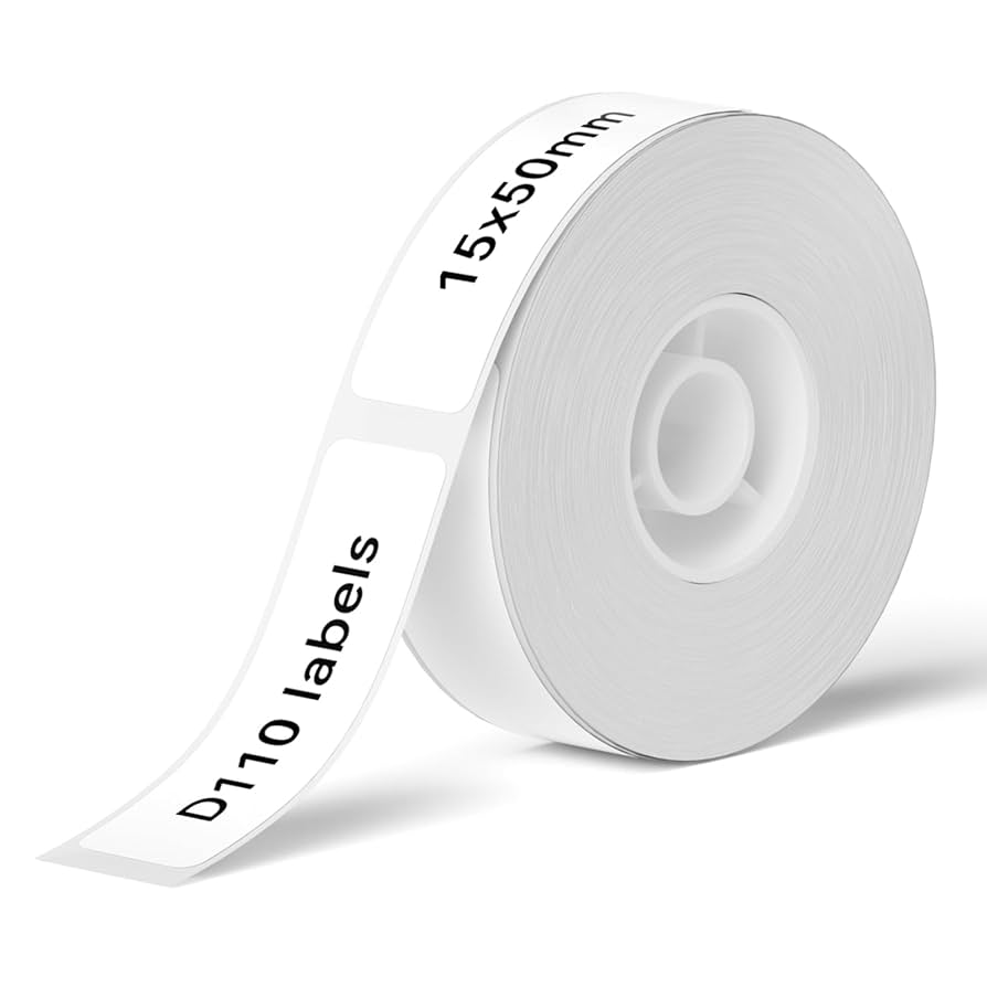 Compact Wireless Label Printer with Bluetooth Connectivity