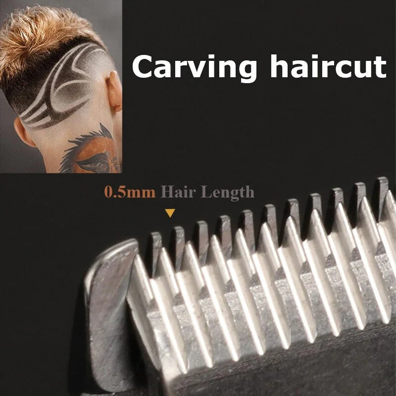 Premium Cordless Hair Trimmers for Men Gold Kit