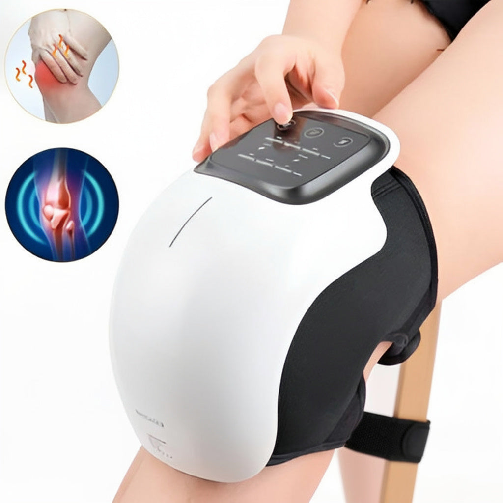 Compact Knee Massager with Heat and Massage Therapy - Halri