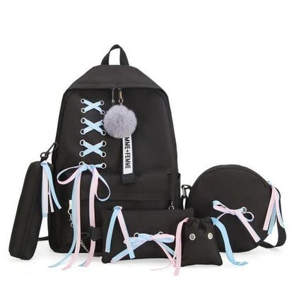Safe Big Student Backpack for Girls with USB Charger Lock