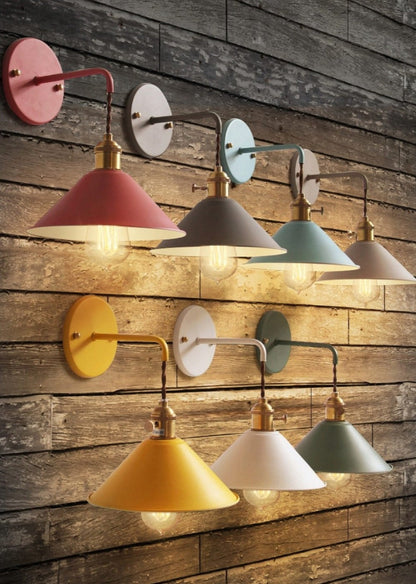 Retro Style Multicolor Wall Lights - Halri