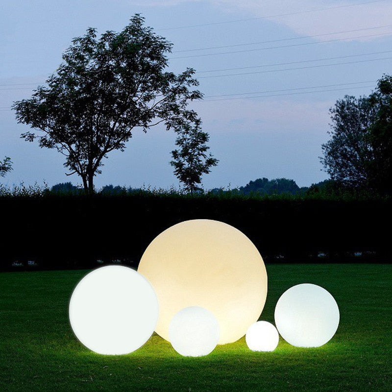 Colorful Outdoor Solar LED Ball Lamp