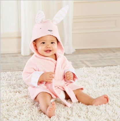 Cozy Baby Animal Hooded Robe