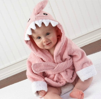 Cozy Baby Animal Hooded Robe