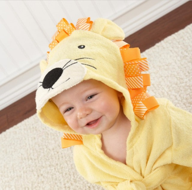 Cozy Baby Animal Hooded Robe