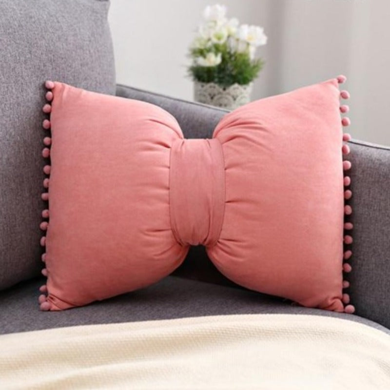 Stylish Arc-Shaped Throw Pillow as Home Accent