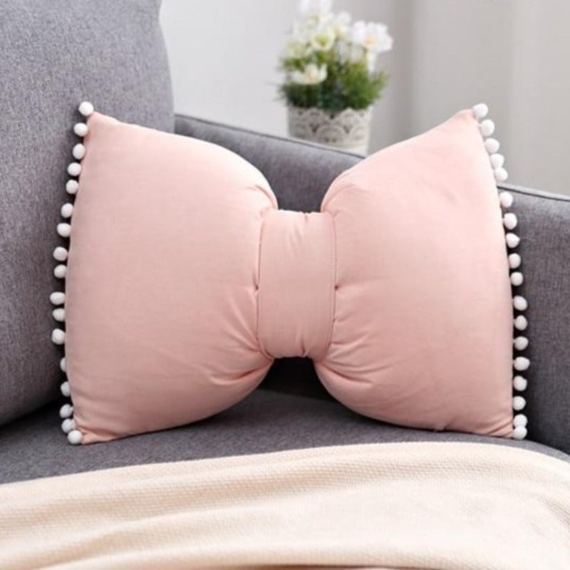 Stylish Arc-Shaped Throw Pillow as Home Accent