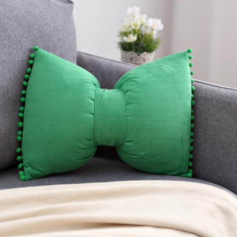 Stylish Arc-Shaped Throw Pillow as Home Accent