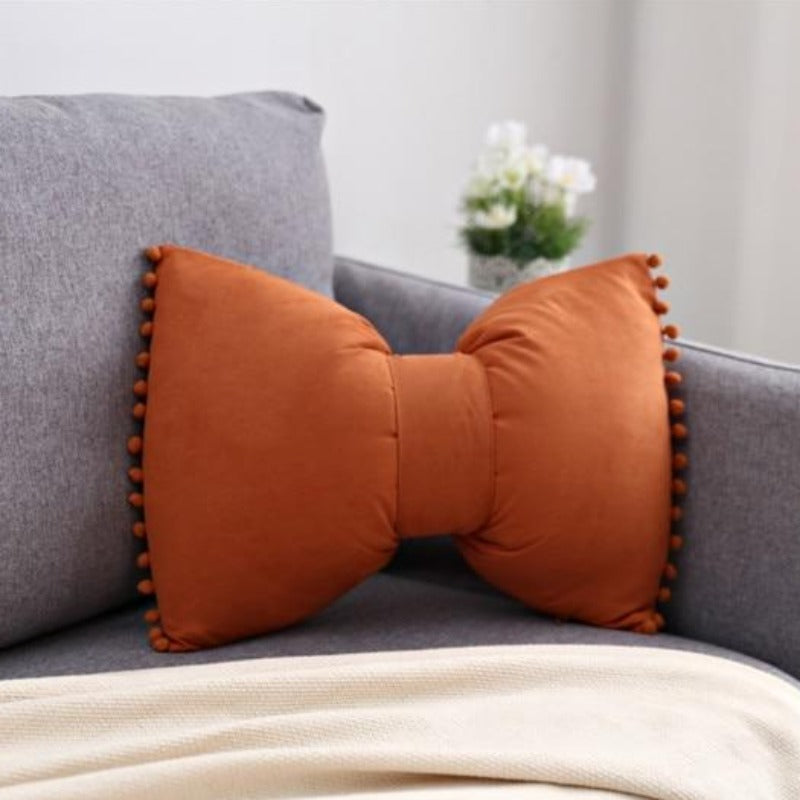 Stylish Arc-Shaped Throw Pillow as Home Accent
