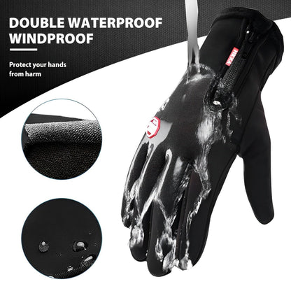 Cold Weather Insulated Ski Gloves