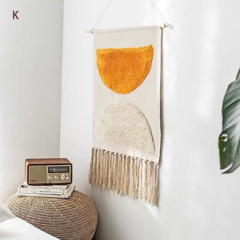 Stylish Geometric Pattern Wall Rug
