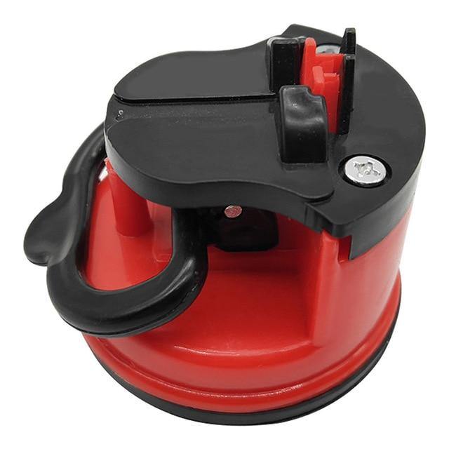 Easy Kitchen Knife Sharpener with Non Slip Base