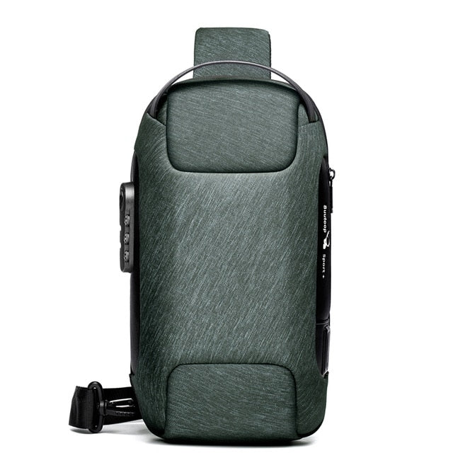 Secure Water Resistant Cross Body Travel Bag - Halri