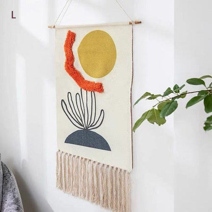 Stylish Geometric Pattern Wall Rug